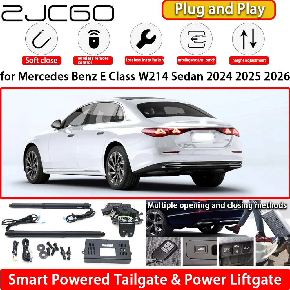 for Mercedes Benz E Class W214 Sedan 2024 2025 2026 Automatic Electric Powered Tailgate Power Liftgate Tail Gate Lift Kit System