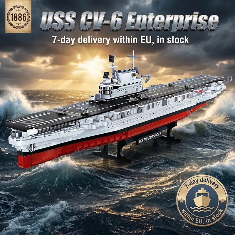 Model Kit Uss Enterprise - Наборы строительных блоков USS CV-6 Enterprise