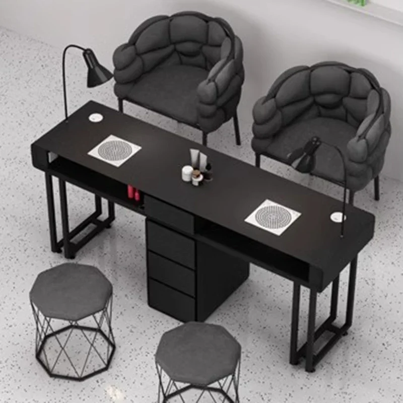 الملحقات Kawaii مسمار الجدول محطة العمل مكتب Nagelsalong الزجاج مسمار الجدول الجمالية مصمم Tavolo Unghie صالون الأثاث