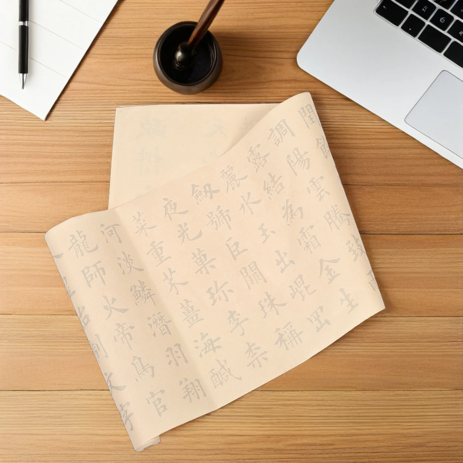 Calligraphy Practice Book Xuan Paper Sheets Regular Script Tracing Feature Enhance Handwriting Skills Dual Sizes Available