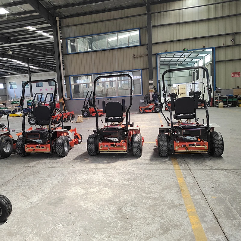 Durable Use 27Hp Big Power Riding on Zero Turn Lawn Mower Fast Speed Grass Cutter