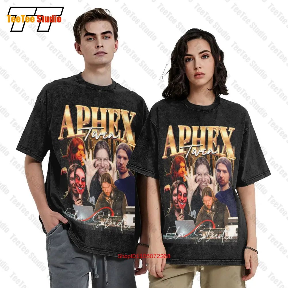 

Винтажная футболка унисекс Aphex Twin Merch An19480 E4O1