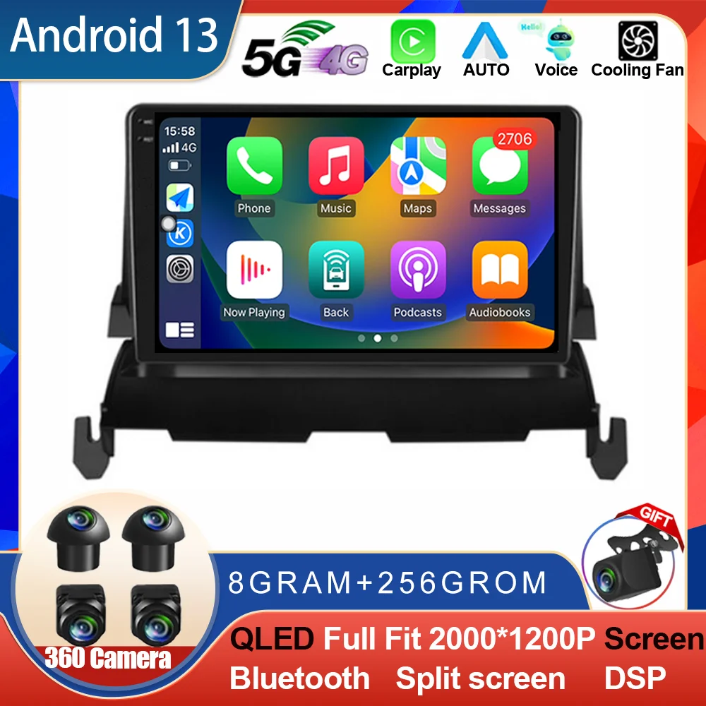 

Android 13 For Dodge Journey 2009-2012 Car Radio Multimedia Tablet Carplay Autoradio Stereo Player 4G WIFI 2din HiFi Music GPS