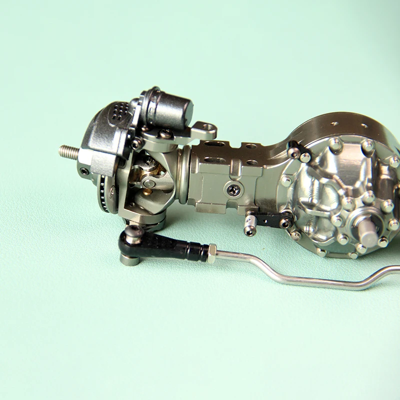 1/14 RC Camion In Metallo 4x4/6x6/8x8 Anteriore Posteriore Assale di Alimentazione Diff Blocco Simulato Disco Freno per Tamiya Scania MAN Benz VOLVO Parti di Automobili