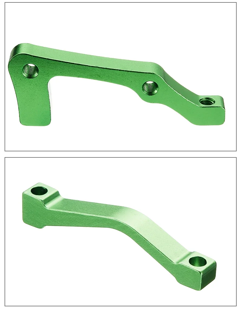 MTB Bike Disc Brake Rotors Front Rear 180mm 203mm Caliper Adapter Aluminium Alloy Post Mount Bicycle Accessorie Adaptor