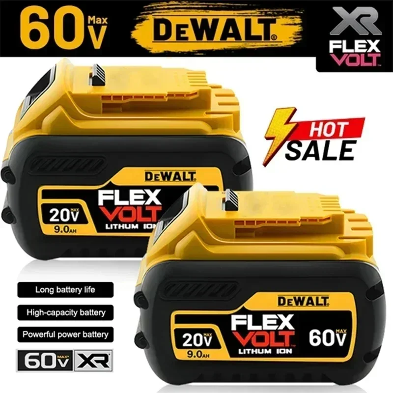 100%Original Dewalt 20V 6000mAh Power Tool Battery DCB206 DCB205 DCB200 DCF887 DCG405 DCD791 DCF922 DCF850 DCD805 tool battery
