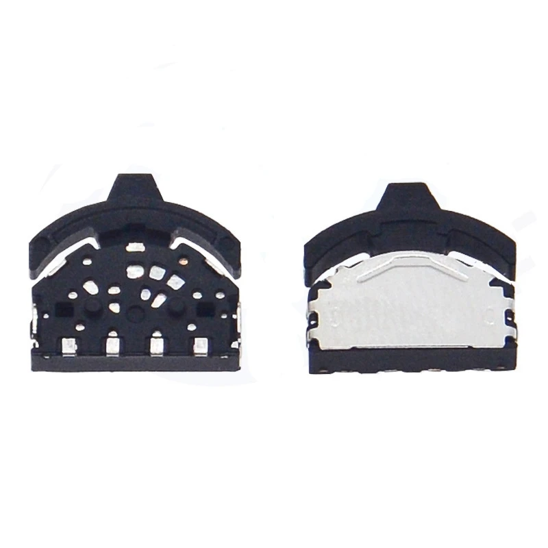 10PCS Small Dial Wheel Flat Tooth Tact Switch 9.5x9.5mm 4-Pin for MP3/MP4 Skip/Reset Push Button