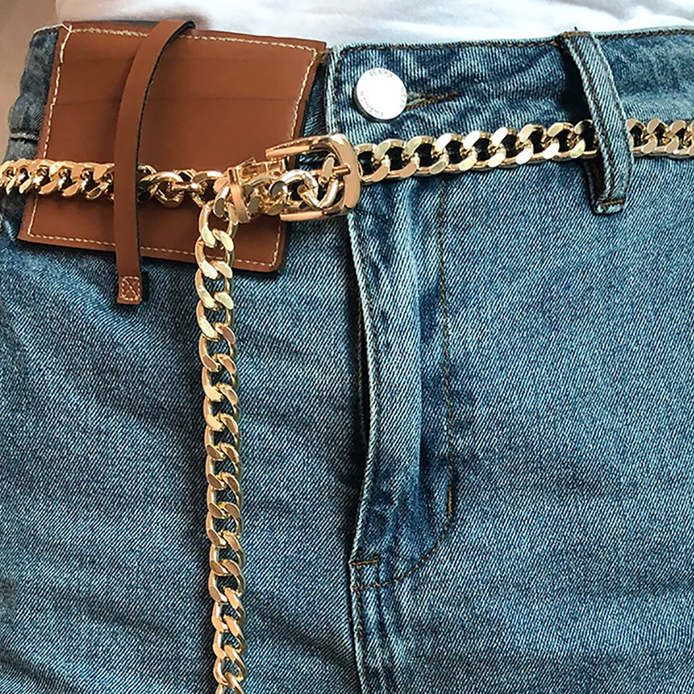 

Stylish Waist For Women Premium Durable Pants Chain Decorative Waist Chains Fashionable Belt Chains Rustproof Chain Belt For