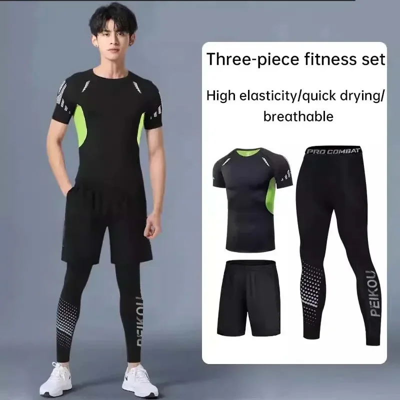 

2025 fashion sports suit, cool and breathable, high elasticity and quick drying, suitable for fitness running