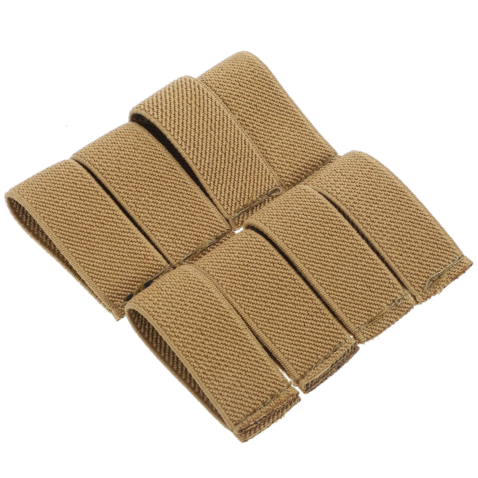 8 Pcs Duty Belt Accessories Webbing Strap Keeper Backpack Keepers for Backpacks Loop