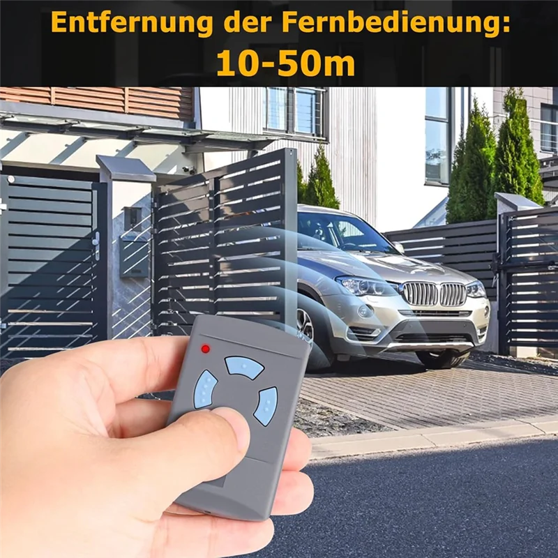 

ABKQ-2PCS Garage Door Opener Garage Door Remote Control Transmitter For HORMANN HSM 2/4,HSM4-868 HSE2-868 HS4-868