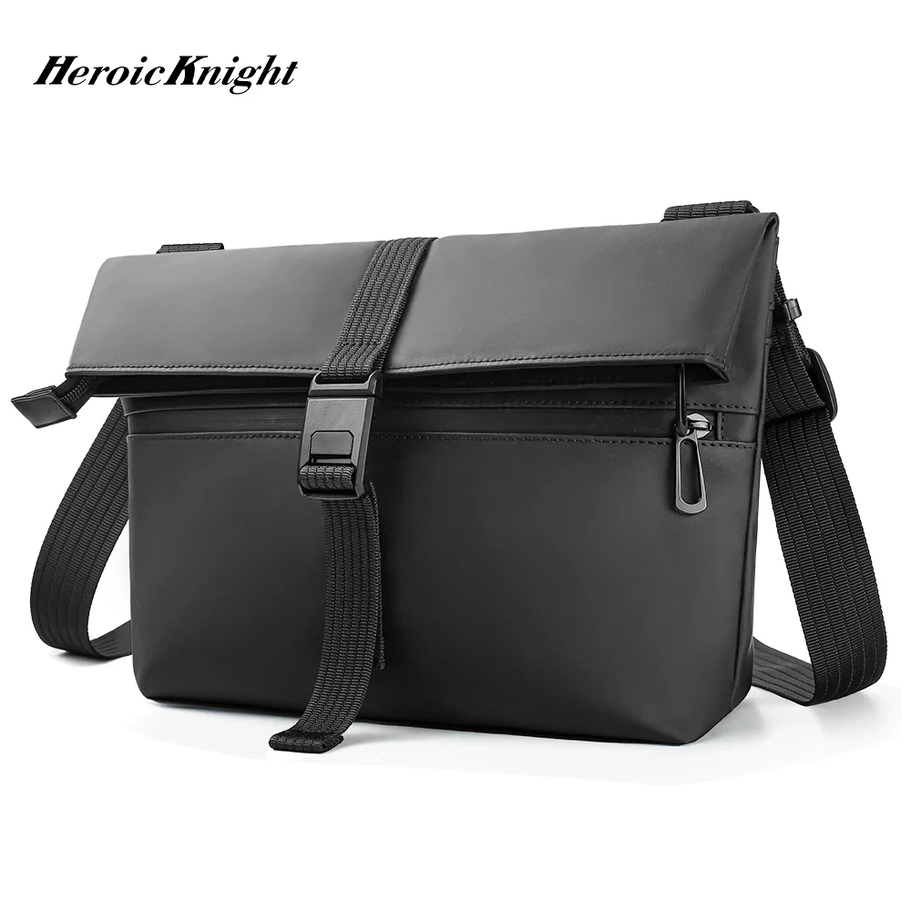 Heroic Knight Casual Men\'s Shoulder Bag Fashion Work Laptop Bag Multifunctional Messenger Pack Travel Crossbody Pack For Women\'s