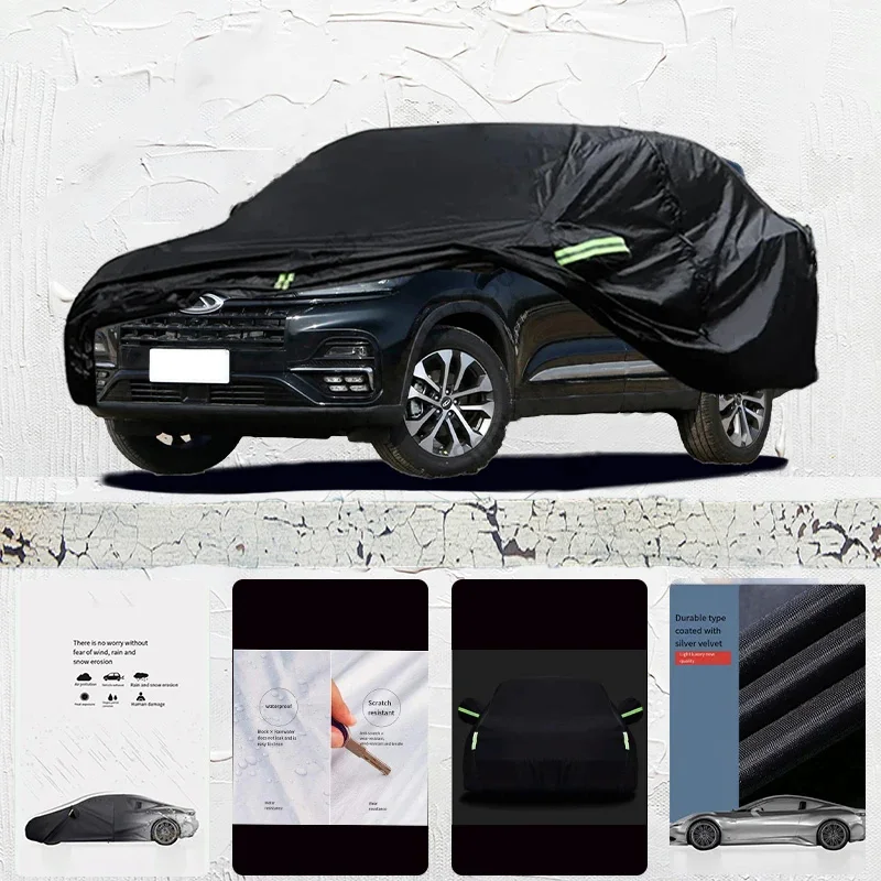 

For Chery-Tiggo-8-plus Auto Anti snow Anti dust Anti-uv Anti peeling paint And Anti Rainwater 210t Car cover protection