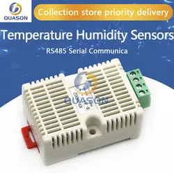 Temperature and Humidity Transmitter RS485 Serial Communica Temperature Sensors Modbus RTU Acquisition Module SHT20