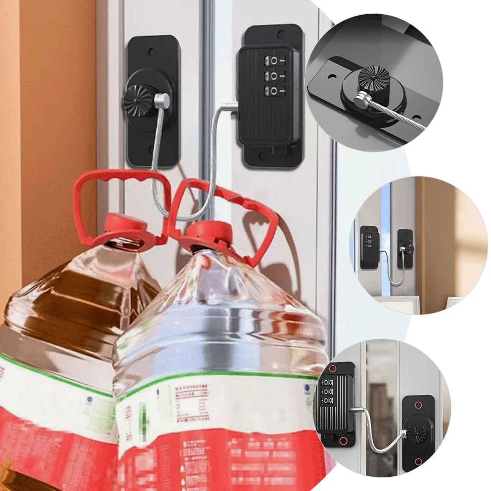 

Refrigerator Digital Combination Cabinet Lock Fridge Door Safety Lock For Drawers Cabinet Doors Proof Durable