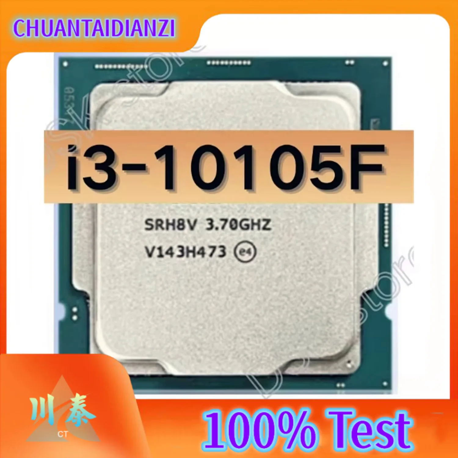 

Core i3-10105F i3 10105F 3.7GHz quad-core and eight-thread CPU processor L3=6M 65W LGA1200 NEW