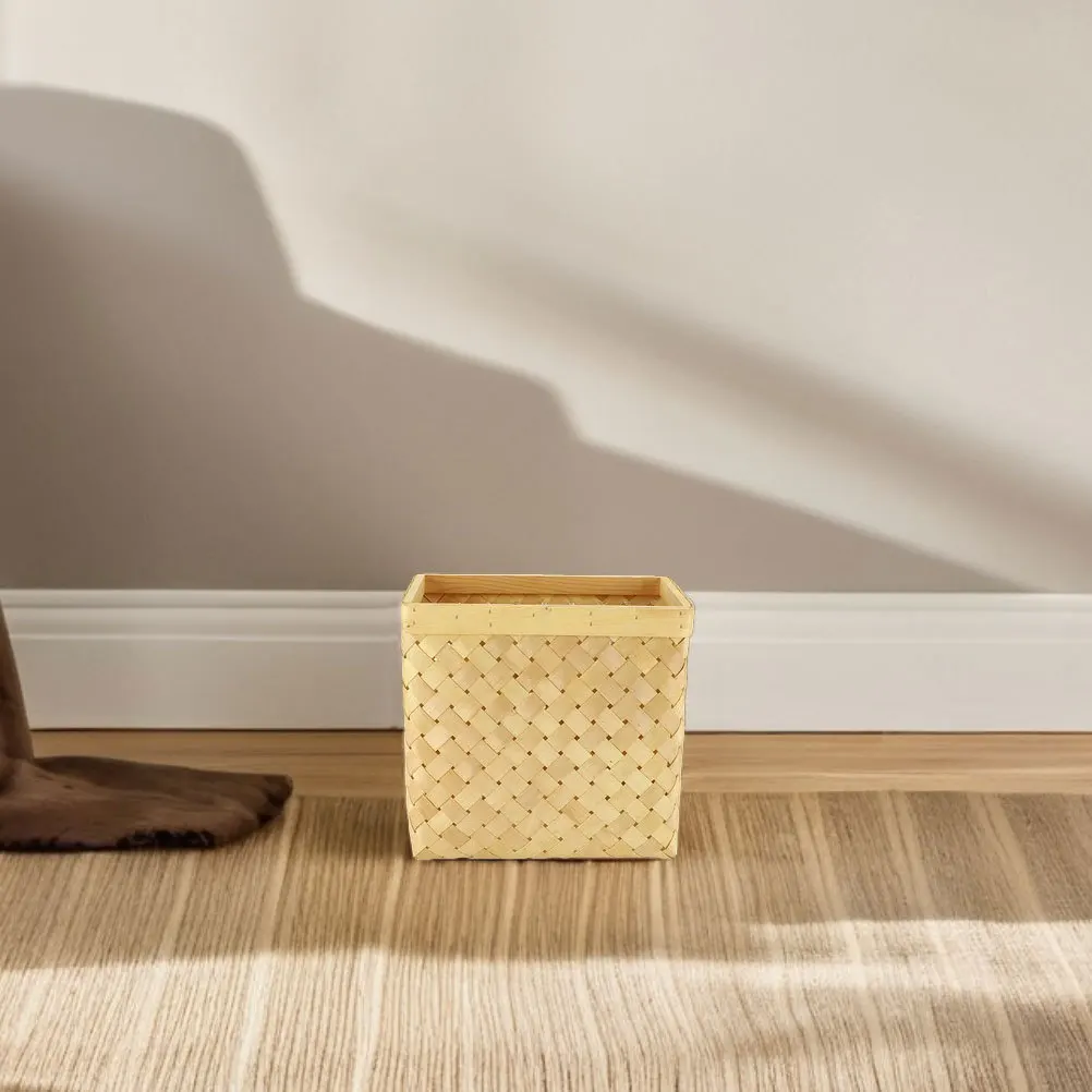 

Japanese Trash Can Decorative Steamed Bun Baskets for Organizing Office