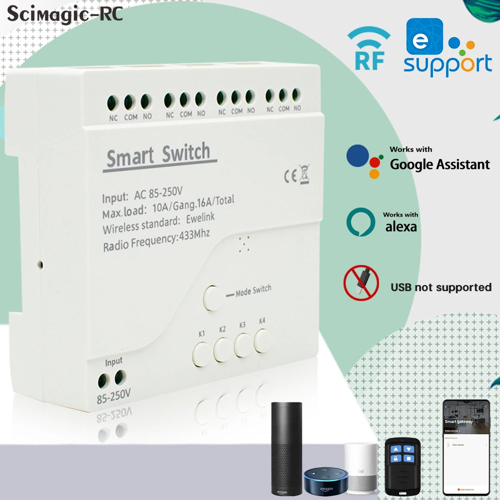 4CH Ewelink Smart W…