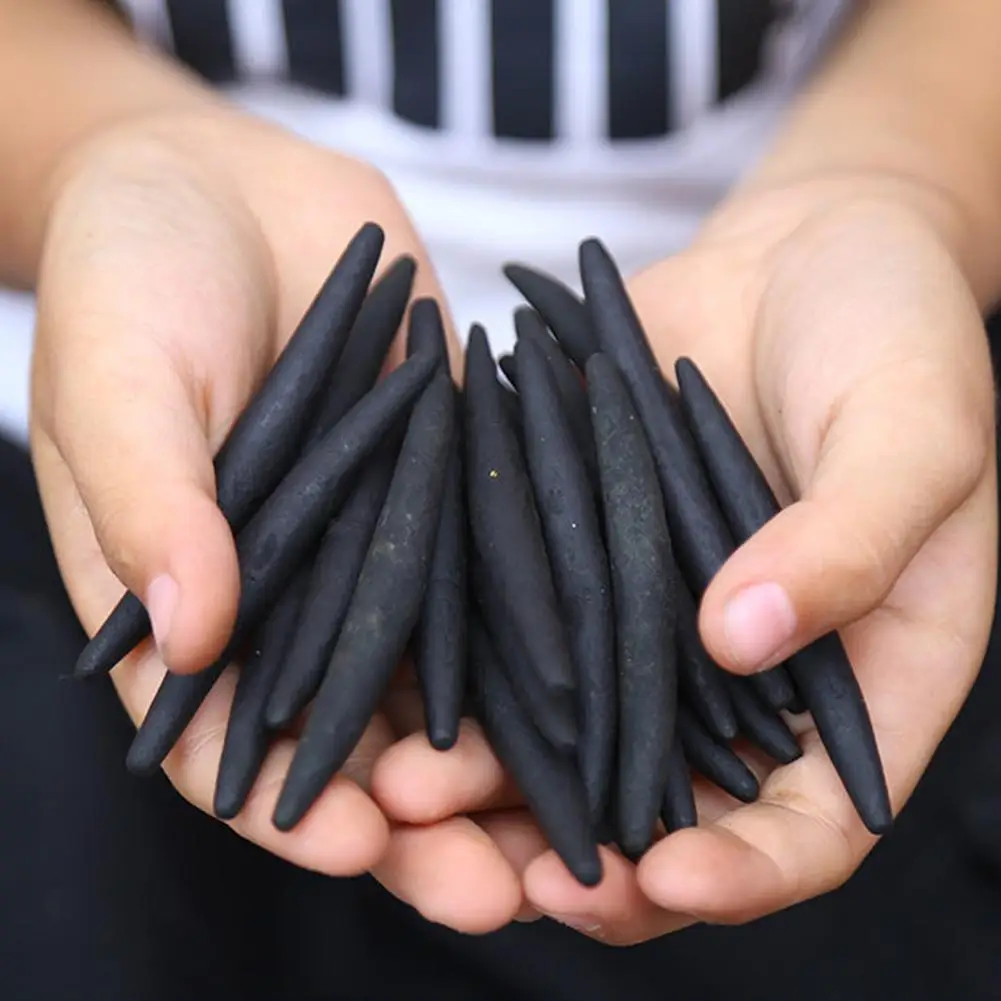 1 Stuks Usma Gras Stok Poeder Groei Haarlijn Mascara Wenkbrauw Naar Groei Drophipping Haar Dik Zwart Bevorderen Usman Haar Z8p9