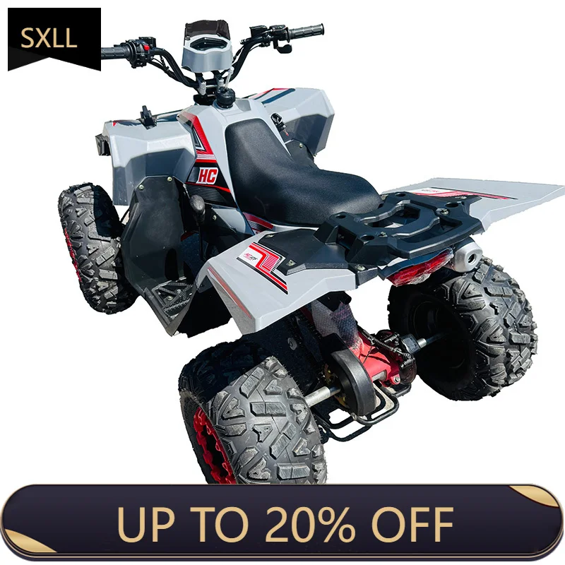 

Квадроцикл SXLL 125 куб. см с задним ходом, усиленной стальной рамой для использования на фермах, пляжах и в курортных зонах.