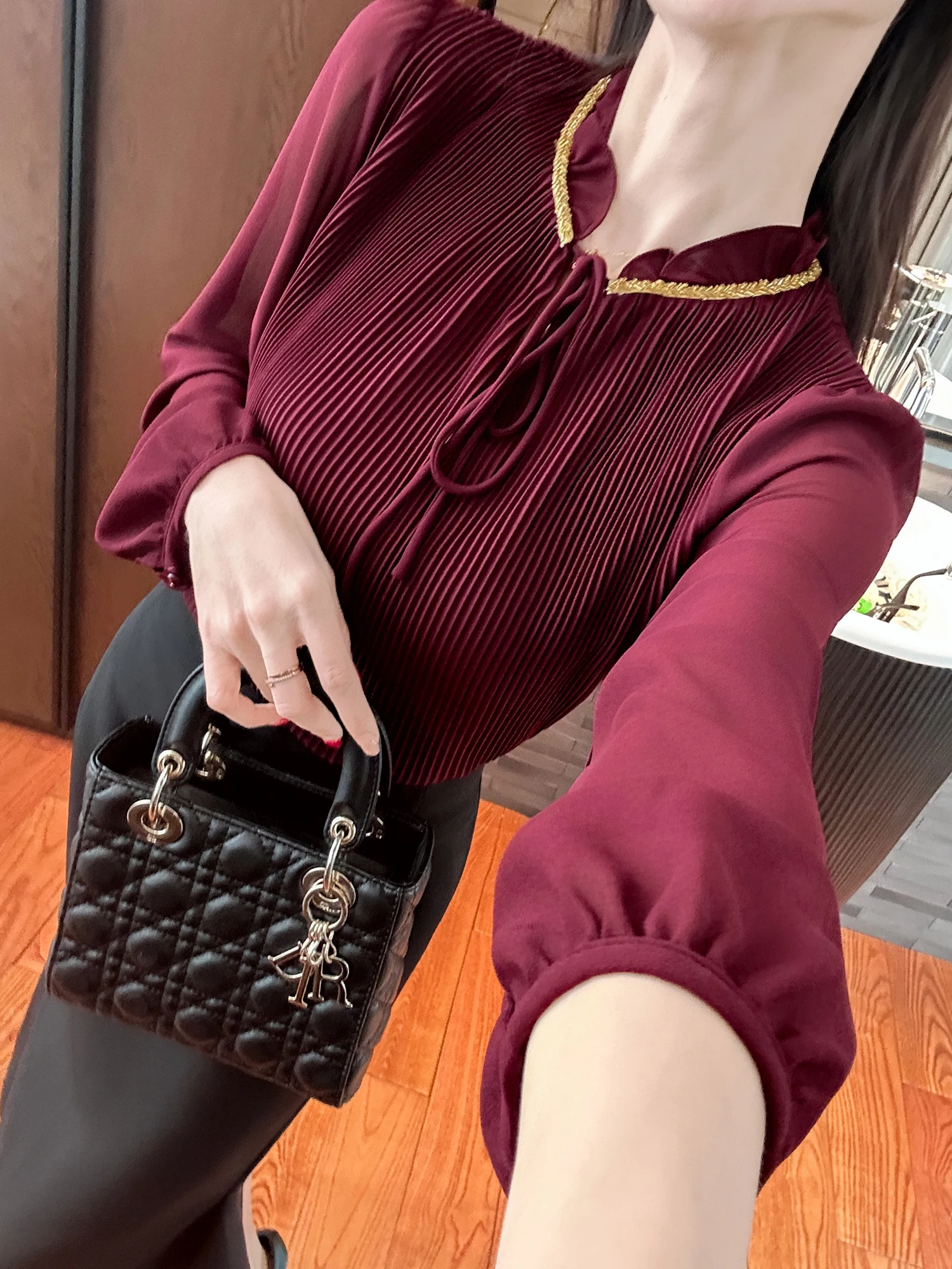 

Женская модная весенняя рубашка с длинным рукавом, воротником-стойкой и лентой, дышащая, приятная для кожи, с защитой от УФ-излучения, в корейском стиле