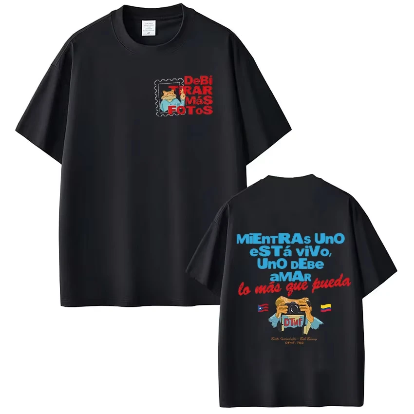 Rapper T-Shirt Mas Fotos DTMF Tour T-Shirts Herrenbekleidung Damenmode Hip Hop