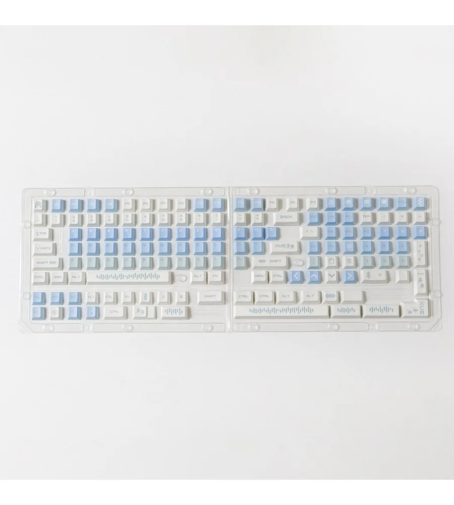 Wooting snow future theme keycap PBT five-sided sublimation original highly magnetic axis wireless mechanical keyboard