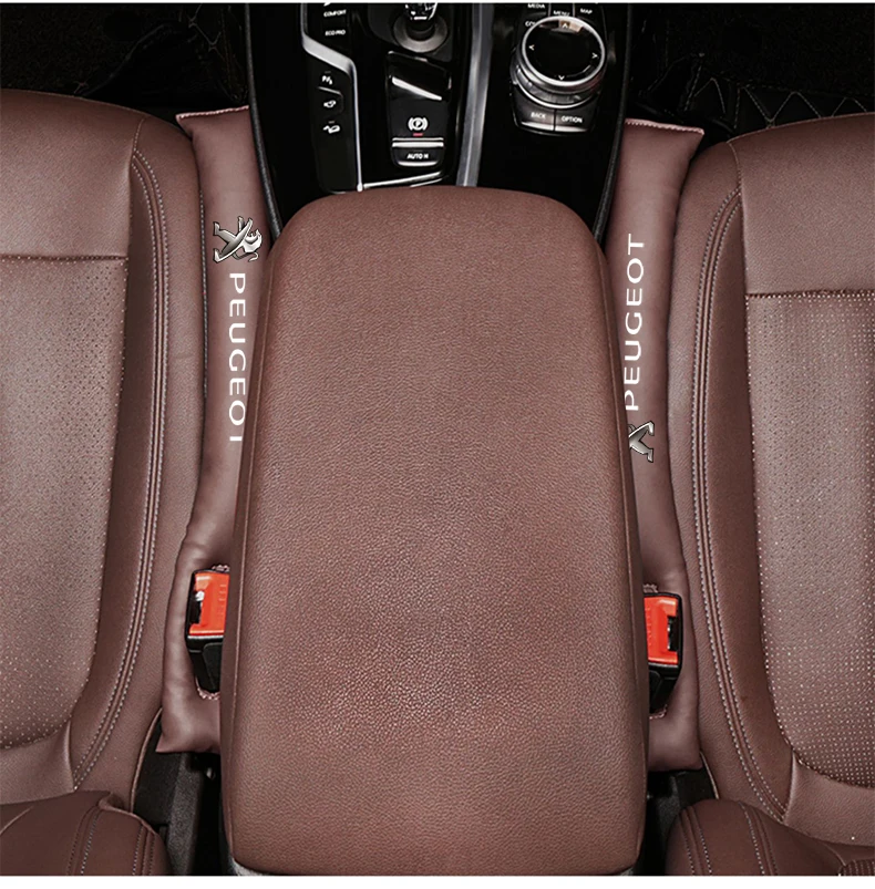 2 Stück Autositz-Lückenfüller, Seitennaht-Dichtungsstreifen für Peugeot 208 3008 308 2008 207 107 508 406 407 307 206 4008 – Detail 10