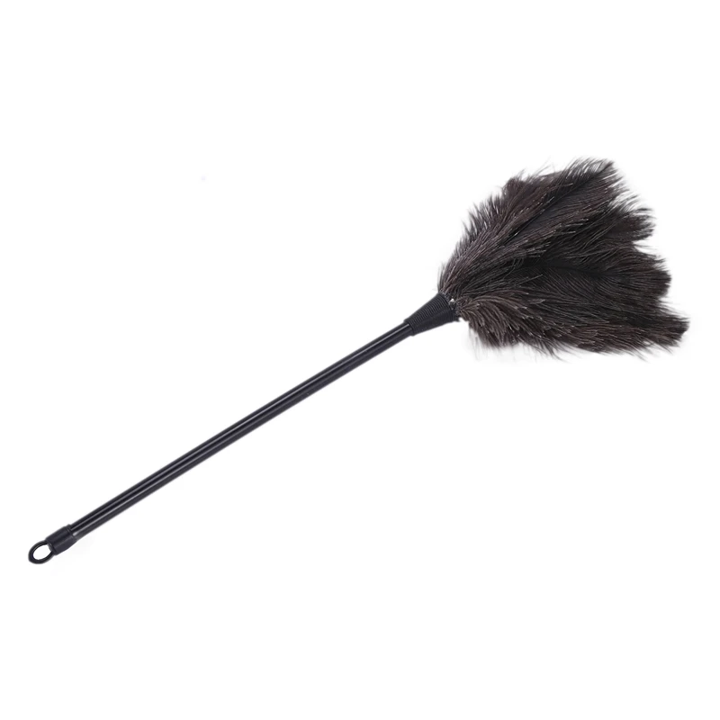 Ostrich Duster Feather Dusters With Long Plastic Handle Cleaning Brush Tool Cleaning Duster Household Cleaning Tool