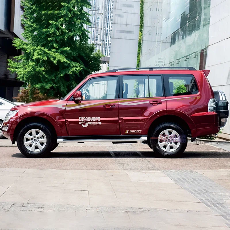 

Car Vinyl Sticker Foil FOR Mitsubishi Pajero 2015-2022 Body Side Sports Decoration Custom Decal