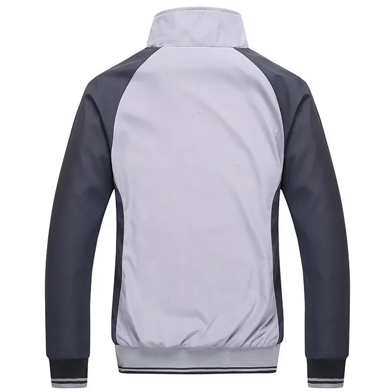 Hommes Sportif Nouveau Printemps Automne Survêtement 2 Pièces Ensembles dehors trempé Veste + Pantalon Survêtement Mâle Mode Imprimer Vêtements Taille L-5XL