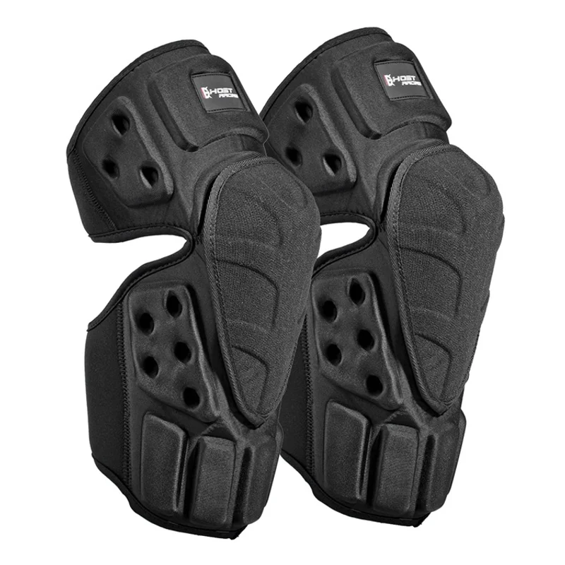 Kevlar Motorcycle & Racing Protective Gear, Anti-Cold, Windproof & Crashproof Knee Pads for Motocross, Bicycles and Skiing