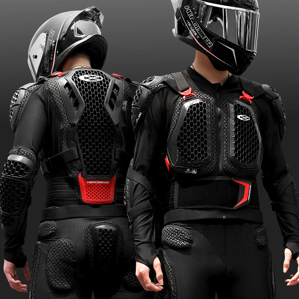 

Комплект мотоциклетной куртки для мужчин и женщин, бронежилет, мотоциклетная броня, сертифицированная CE, гоночная куртка для мотокросса, защита для мотоцикла