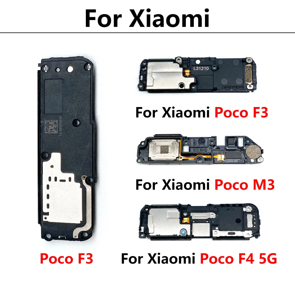 Replacement Loudspeaker bottom Loud Speaker Sound Buzzer Ringer Flex Cable For Xiaomi Mi Poco X2 F2 M3 X4 X3 M4 X5 Pro 4G F4 5G