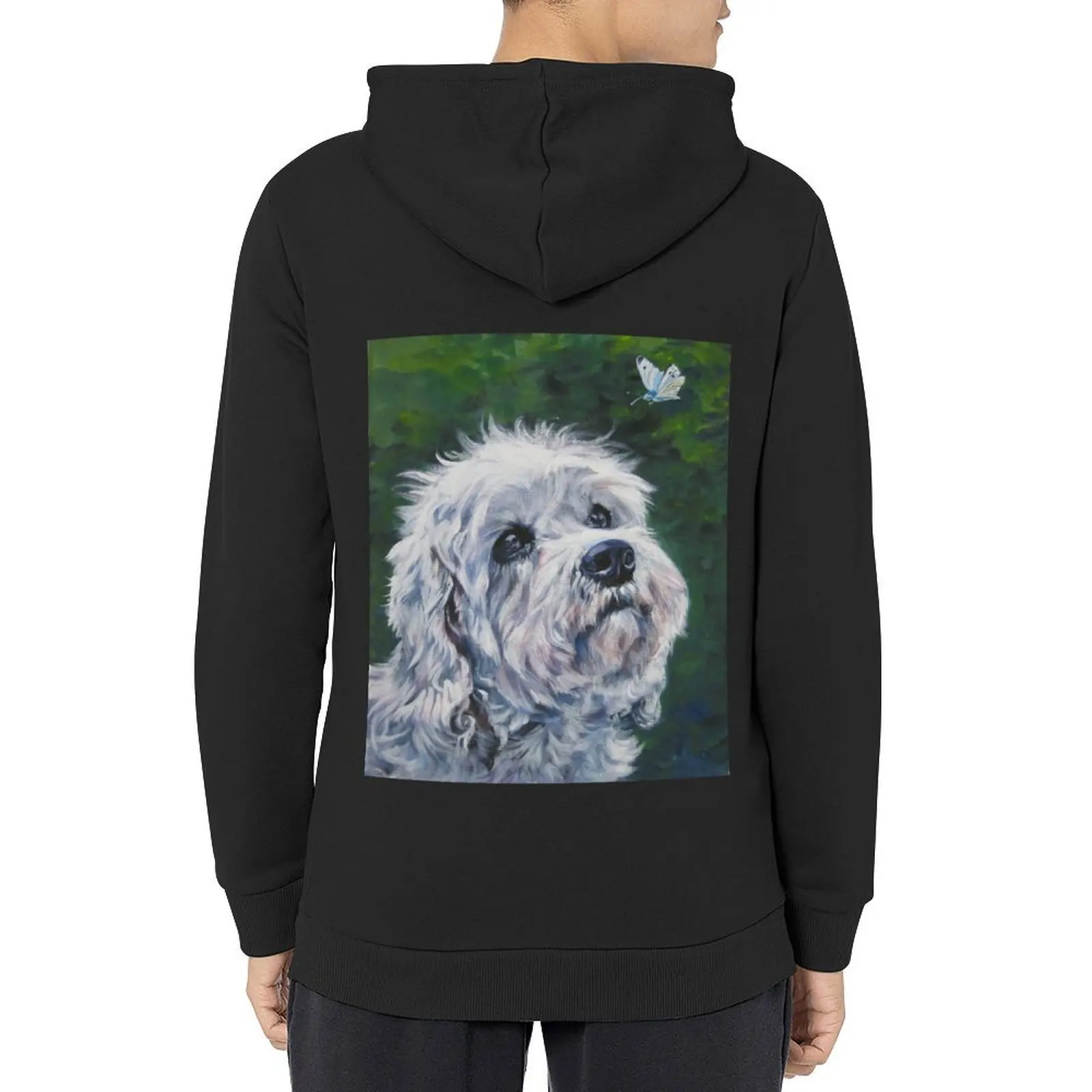 

Dandie Dinmont Terrier Hoodie clothes for men anime clothes men's sweat-shirt hooded shirt tracksuit