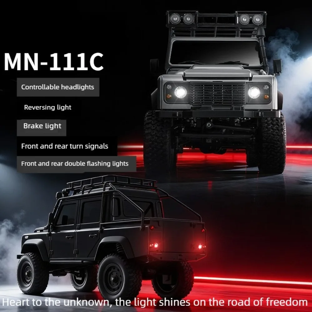 

Радиоуправляемая модель электрического автомобиля MN-111C, профессиональный внедорожный краулер 4WD на пульте управления, игрушка-подарок для мальчика