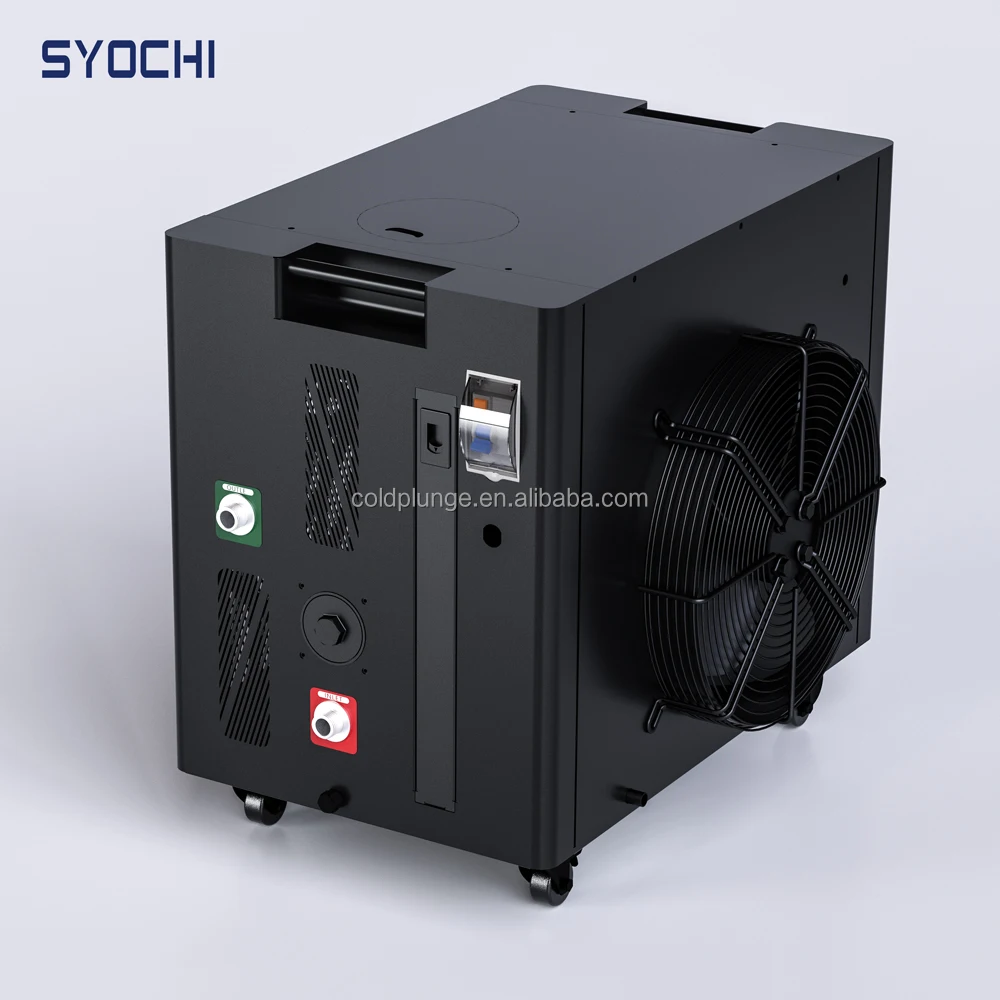 Syochi 1 hp refrigeratore vasca di ghiaccio atleta vasca di ghiaccio con filtro 110V