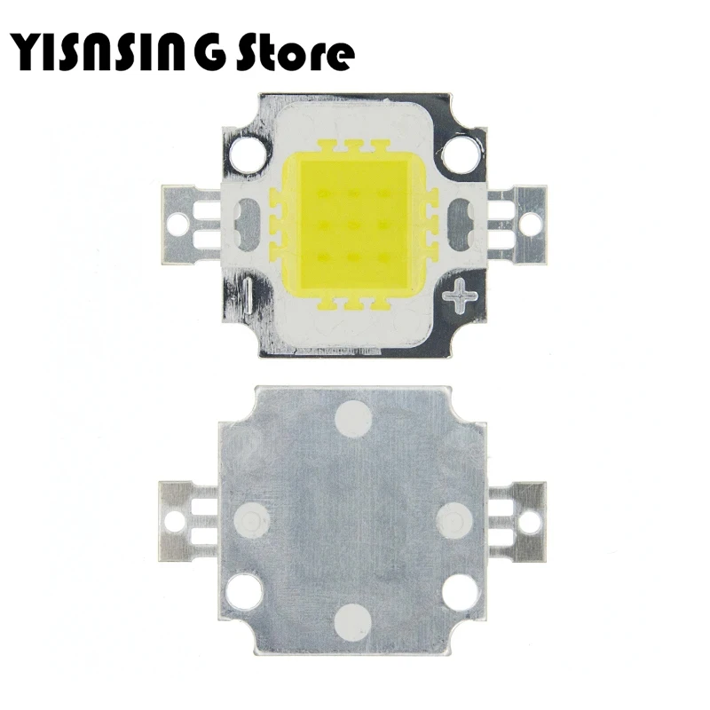 10W LED white Cold white Led Chip for Integrated Spotlight 12v DIY Projector Outdoor Flood Light Super bright