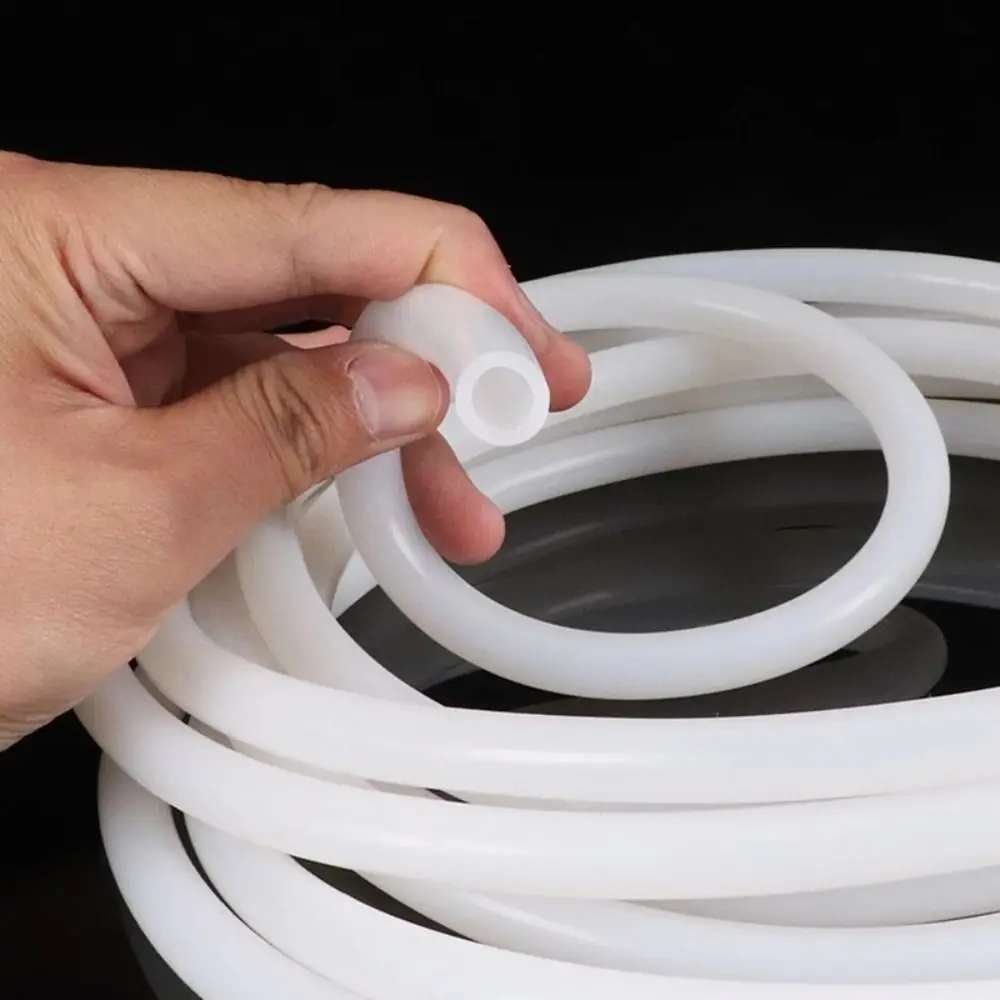 Industrial Grade Silicone Tube Anti-aging High Temperature Resistant Silicone Rubber Hose Non-toxic 5M Pipe Fittings Water