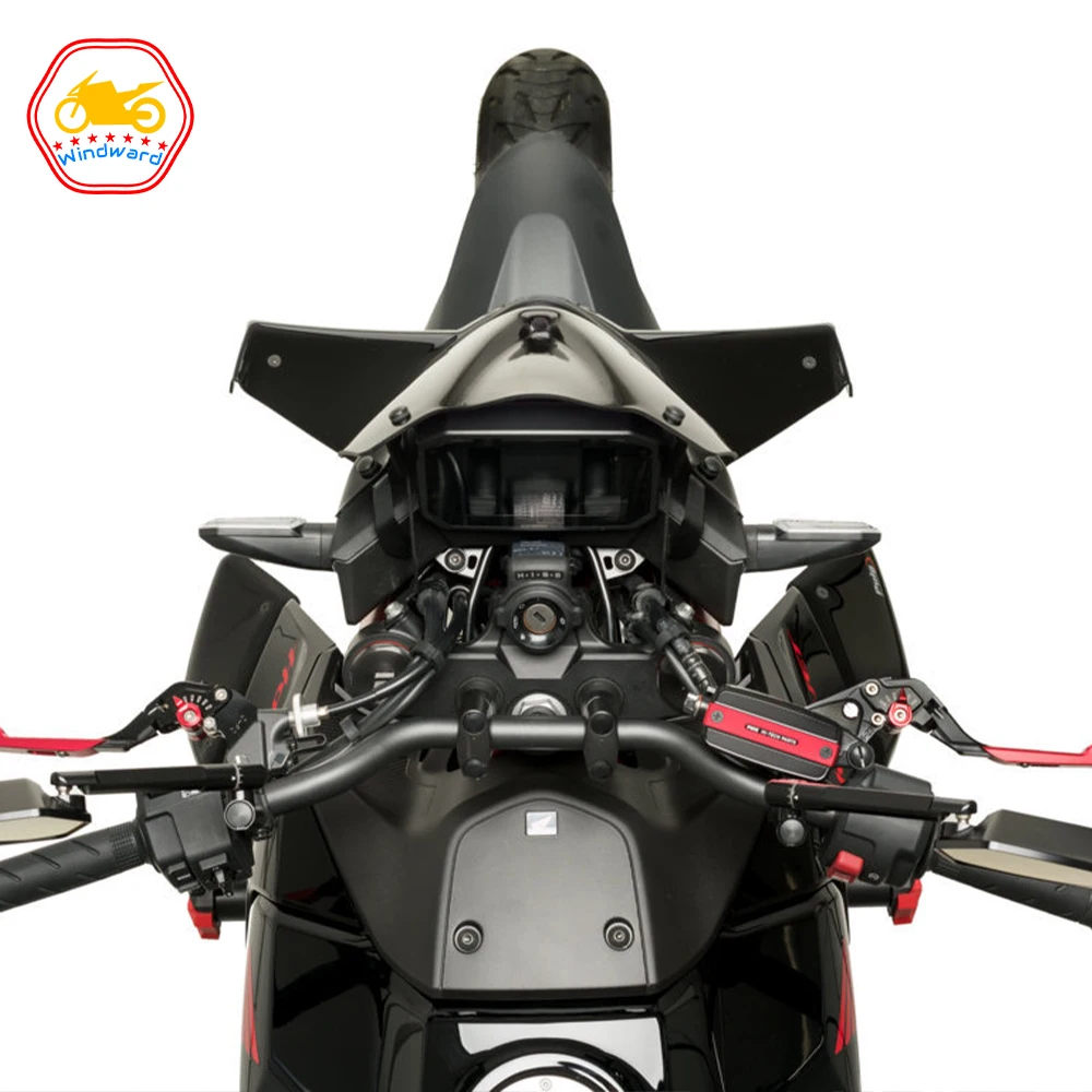 오토바이 액세서리 스포츠 다운 포스 네이키드 포트널 스포일러 공기 역학 윙 디플렉터는 HONDA CB750 HORNET 2023에 적합합니다.