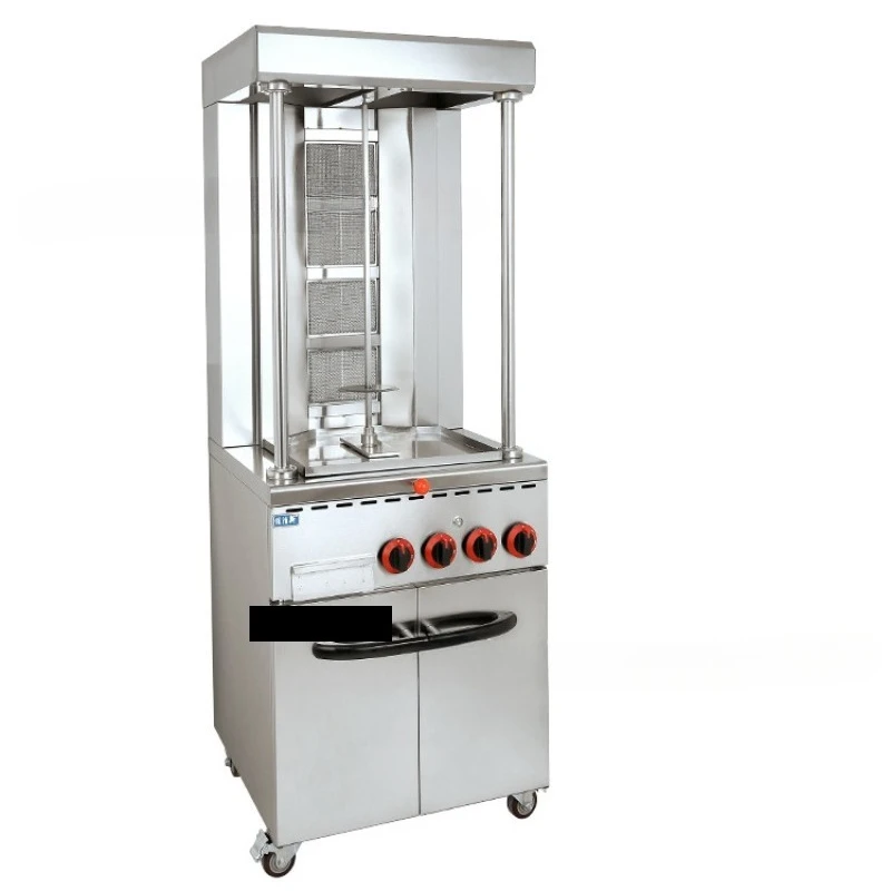 

Turkish barbecue Brazilian vertical commercial stainless steel multi-function large automatic rotating roujiamo
