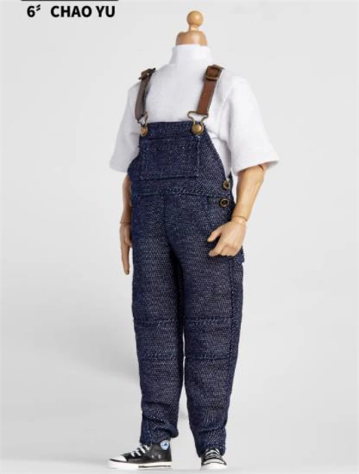 

1/12 Trendy soldier Shirt workwear overalls Shirt1/12 Workwear Trousers Clothes For for 6'' body model Solider Figure