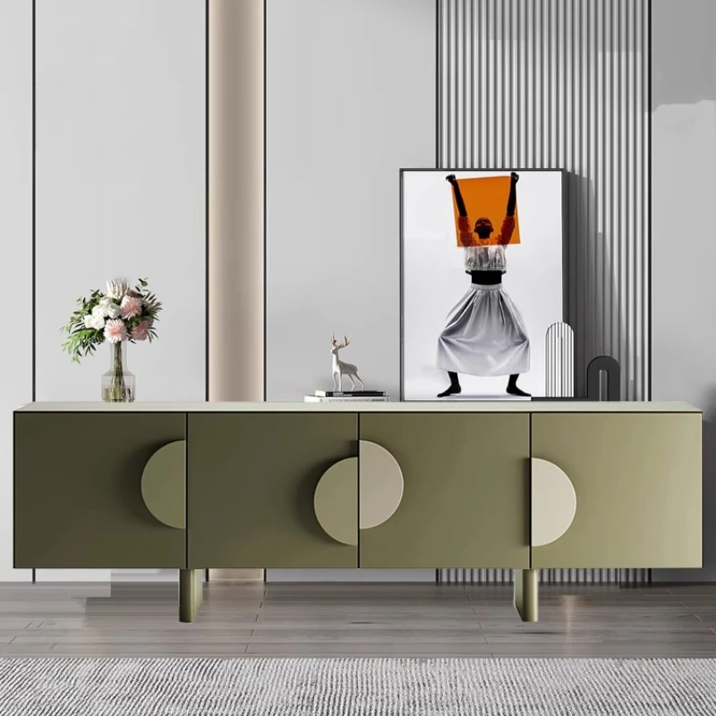 Tavolo TV da salone unico Designer Minimalista Intrattenimento industriale Tavolo TV Display nordico Archivadores Mobili da ingresso