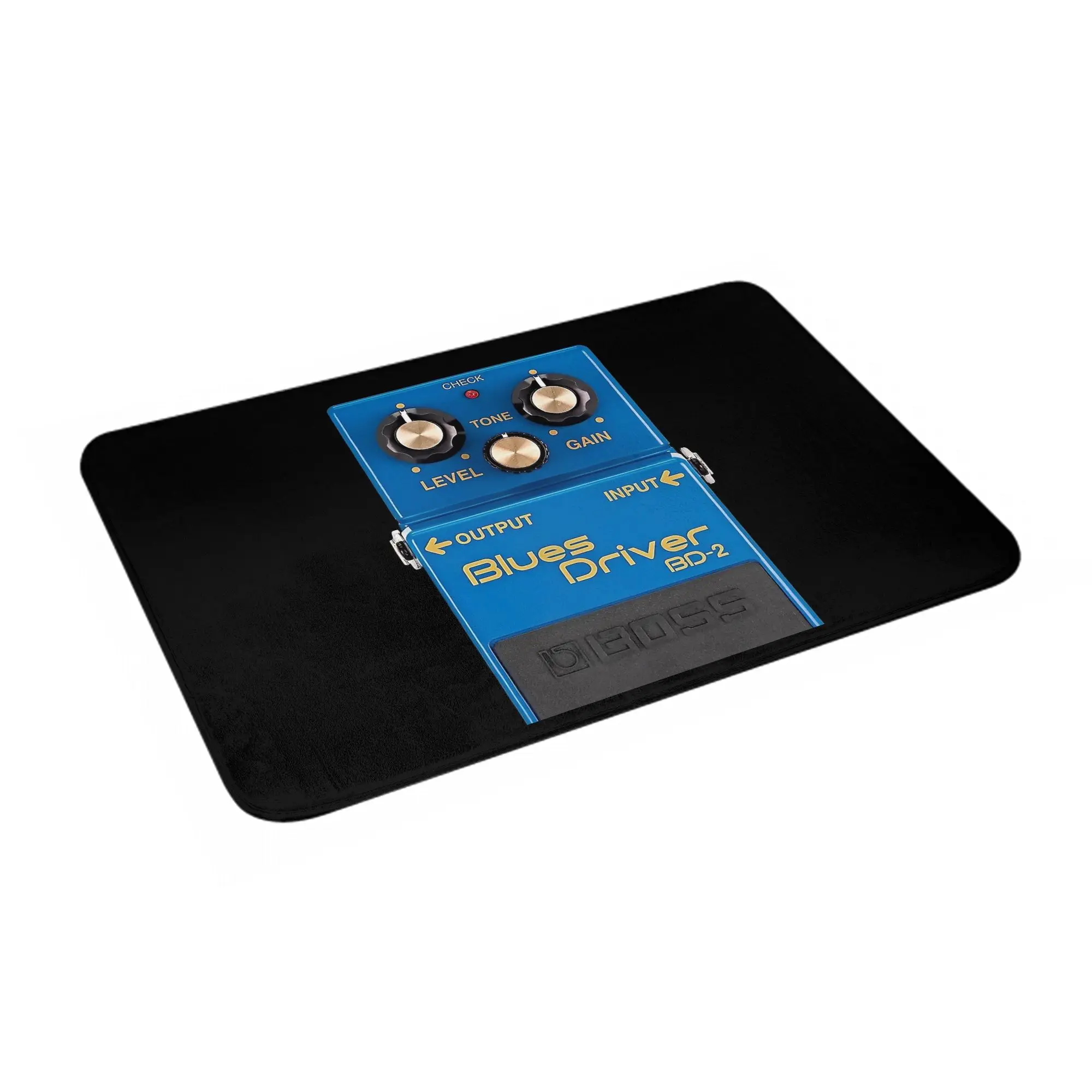 Boss Blues Driver BD-2 Overdrive Bluesbreaker Pedal de guitarra felpudo sucio alfombra para entrada de cocina alfombrillas