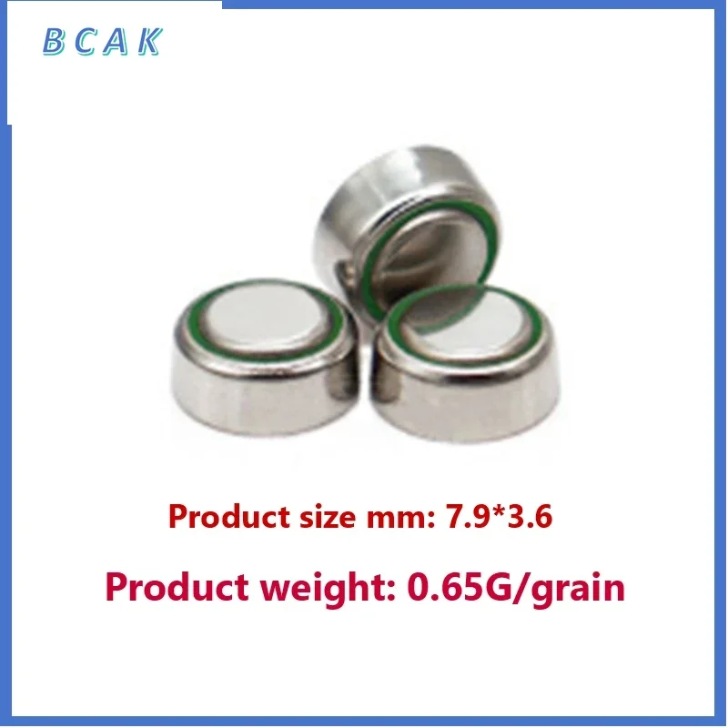 BCAK discount store AG3 Button Battery LR41Zinc Manganese1.55V40mAh Battery Cell for Watch Car Key Remote Calculator Electrical