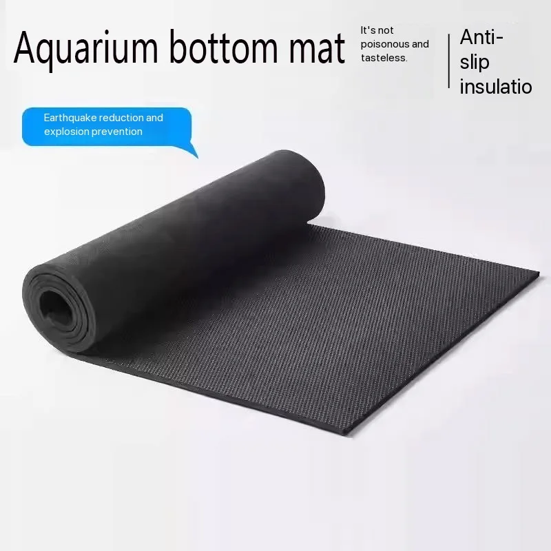 

150/200 Wide Fish Tank Bottom Mat, Special Non-Slip Cushion for Aquarium Base, Shock-Absorbing, Silent, Insulating, Turtle Tank