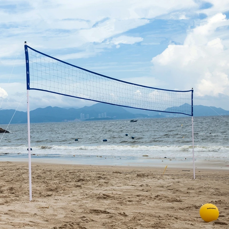 

PVC Superior Volleyball Net System Set Outdoor Volleyball Set Beach Volleyball Net Set