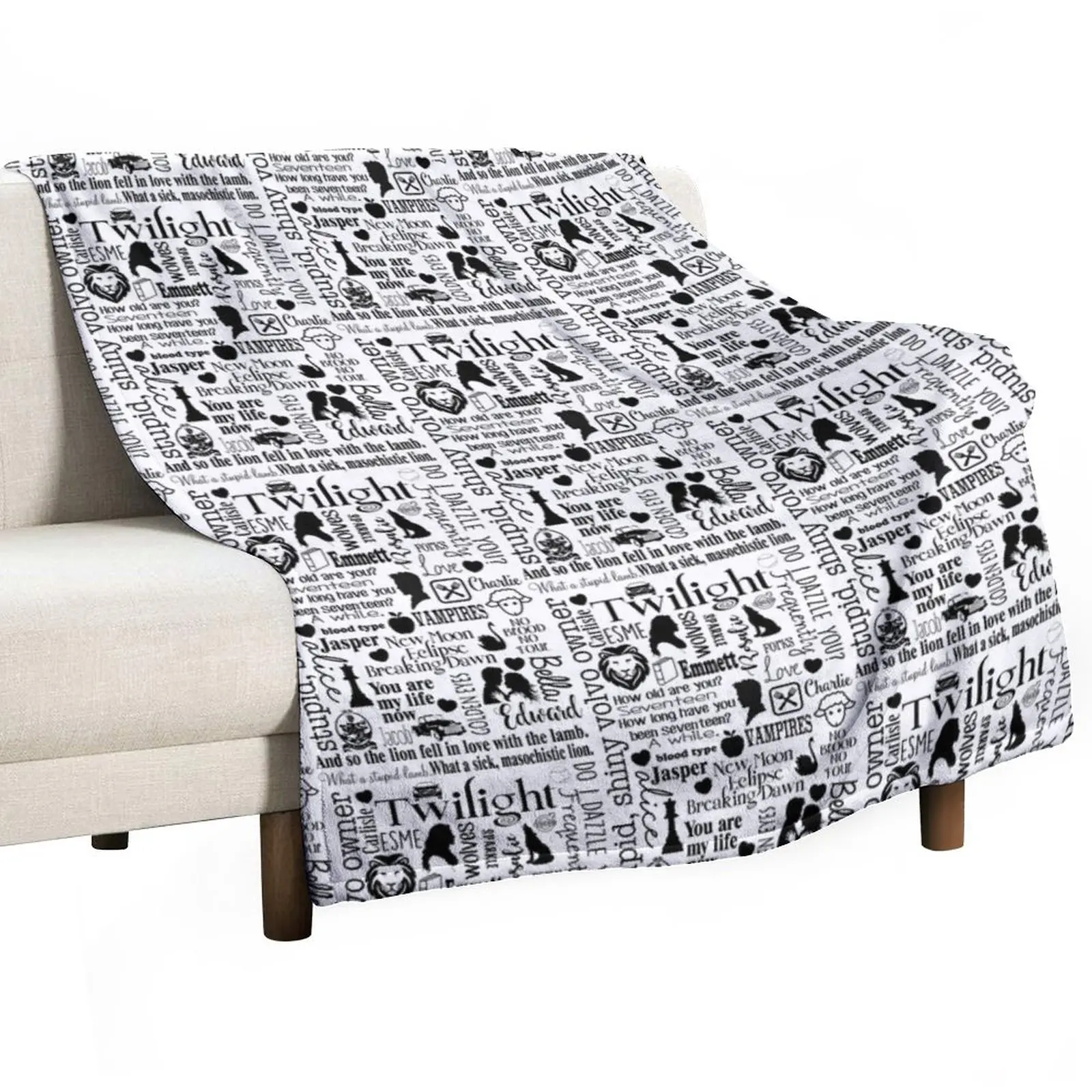 

Twilight Themed Sub Way Art Graphic Throw Blanket Sofa Blankets Soft Big Blanket Blankets For Baby Hairy Blankets