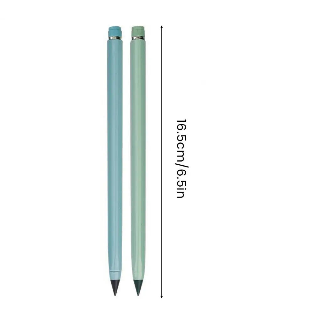 12 Pcs Infinity Forever Pencil Everlasting Inkless Pencils Set With Eraser And 12 Replacement Tips For Sketch Drawing Writing