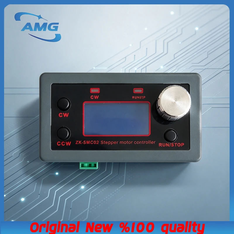 SMC02 Stepper Motor Driver and Controller DC 5-30V 4A Reverse Pulse Speed Control Board Programmable PLC Serial Communication